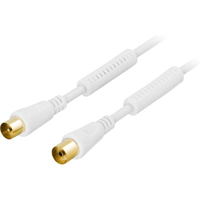 Deltaco Coaxial Antenna Cable 9.5mm Male - Female, 100Hz, 7m