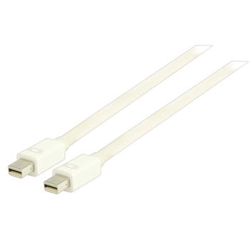 Valueline Mini DisplayPort Cable, Male - Male, 2m, White