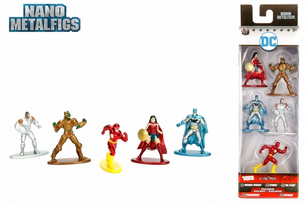 Nano Metalfigs DC Super Heroes 5-Pack A