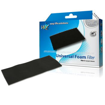 HQ Vacuum Cleaner Universal Foam Filter, 310x125 mm