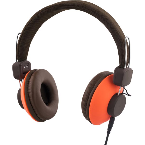 Streetz HL266 Headset for Smartphones, Orange