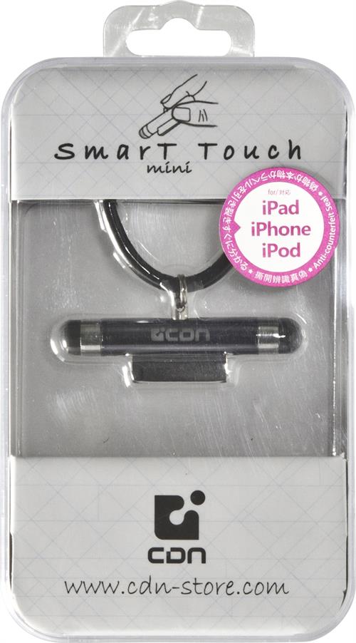 CDN Smart Touch Mini Stylus Pen for iPad/iPhone/iPod, Black